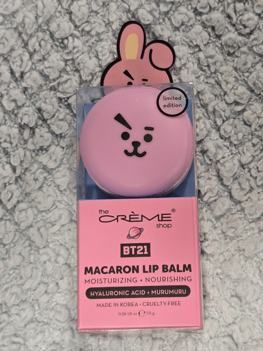 The Creme Shop - BT21 Macaron Lip Balm - Pink (Limited Edition)